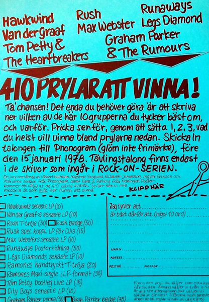 Competition Sheet